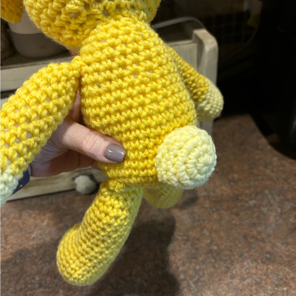 New handmade crochet stuffed bunny toy - Picture 4 of 4